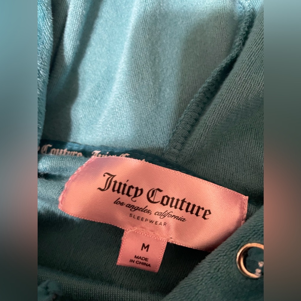 Juicy Couture Teal Sleepwear Top